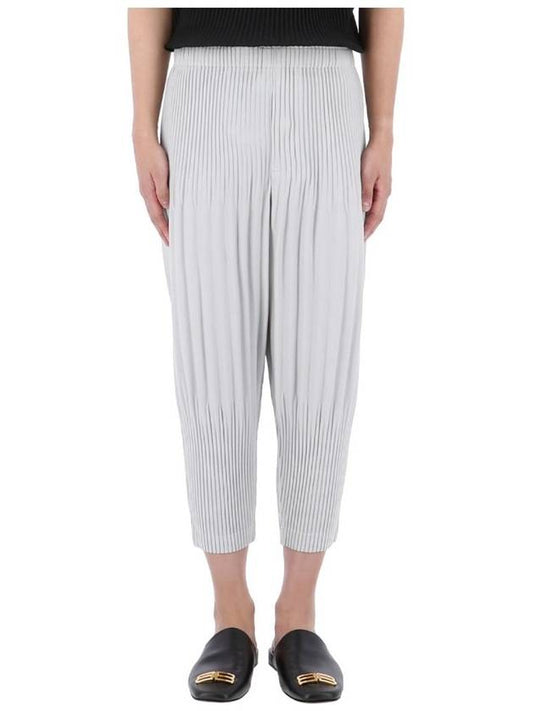 Pleated Track Pants Grey - ISSEY MIYAKE - BALAAN 2