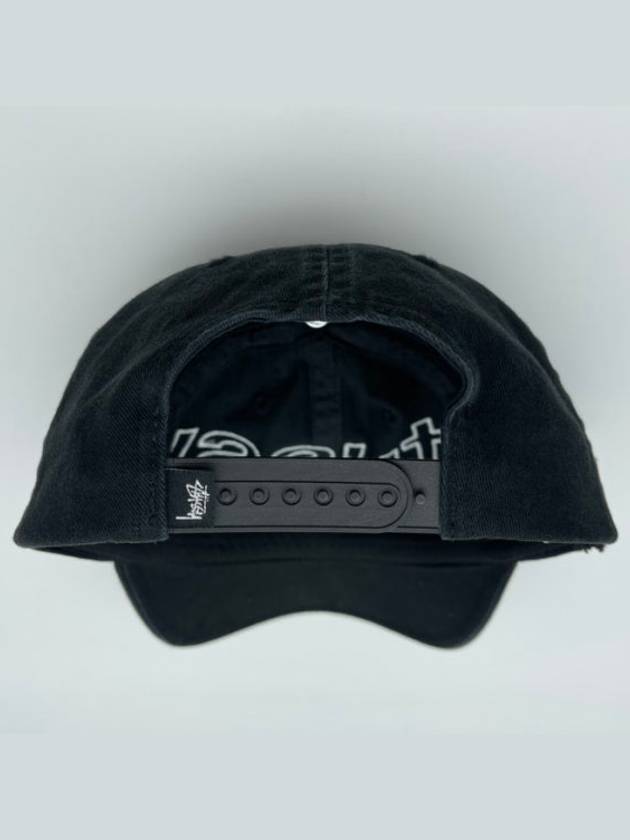 Sports 100 Low Pro Ball Cap Black - STUSSY - BALAAN 6