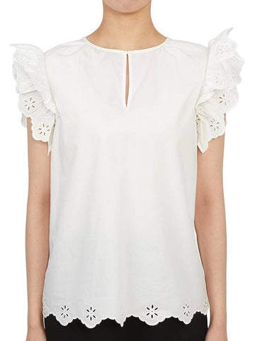 Women's Giulio Blouse White - MAX MARA - BALAAN 1