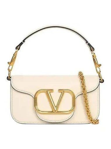 Loco Small Shoulder Bag Ivory - VALENTINO - BALAAN 1