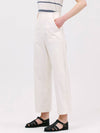 Easy Side Tuck Wide Pants Off-White - JUN BY JUN K - BALAAN 3