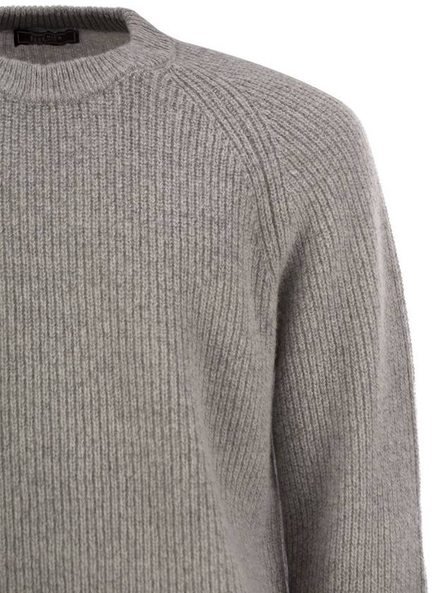 Crew-neck rib sweater - PESERICO - BALAAN 4