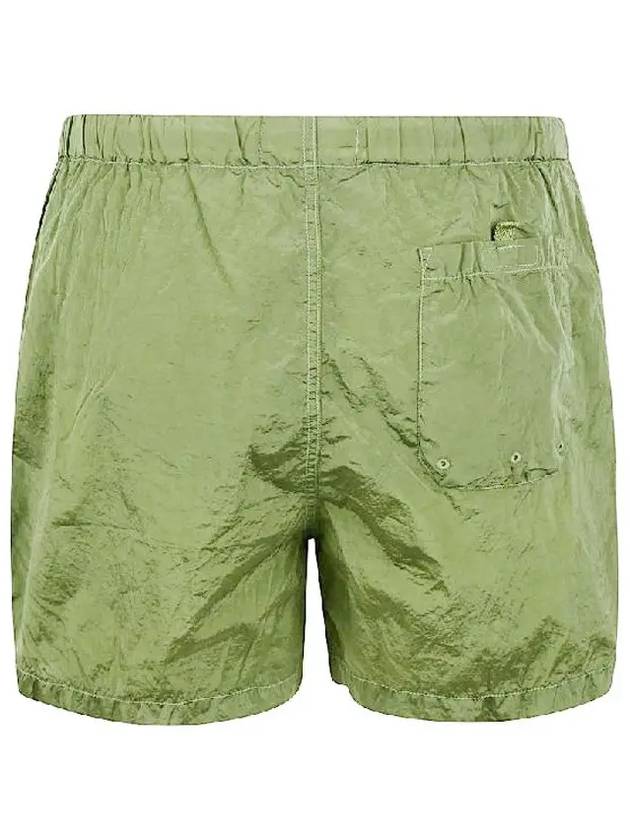 Wappen Patch Nylon Metal Swim Shorts Light Green - STONE ISLAND - BALAAN 4