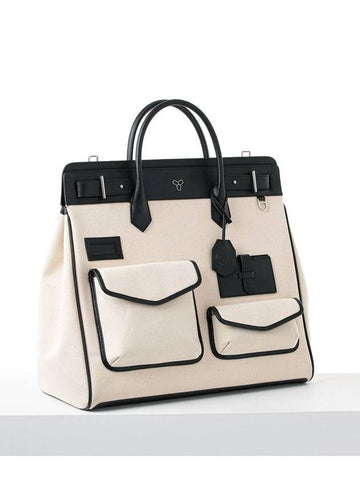 Neuber Mer 43 Tote Bag Ivory Black - MOIETOII PARIS - BALAAN 1