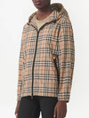 Check Hooded Jacket Archive Beige - BURBERRY - BALAAN 5