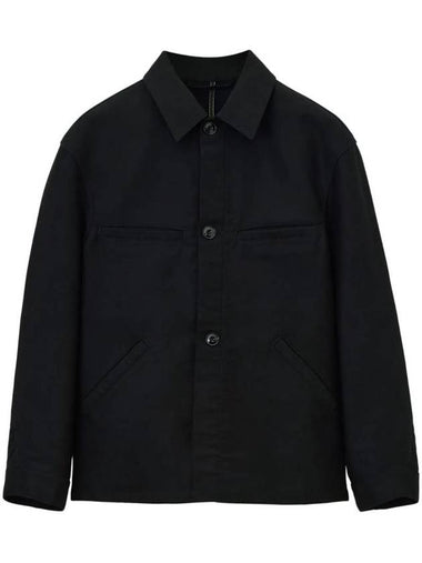 Boxy Blouson Denim Jacket Indigo - LEMAIRE - BALAAN 1