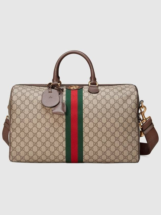 Ophidia GG Carry On Medium Duffel Bag Beige - GUCCI - BALAAN 2