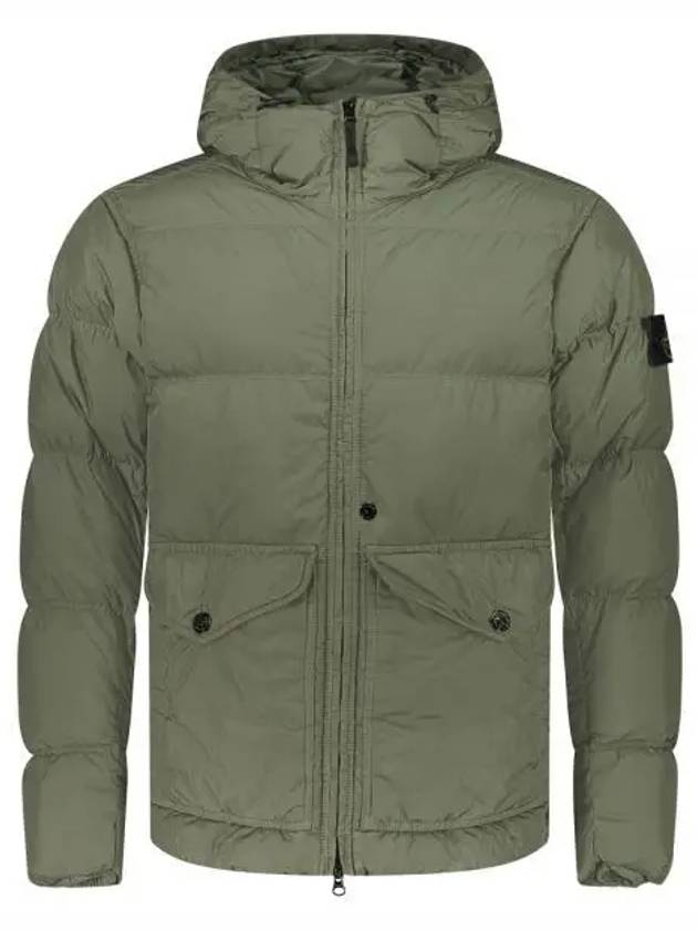 Crinkle Reps Re-Nylon Down Padding Green - STONE ISLAND - BALAAN 2