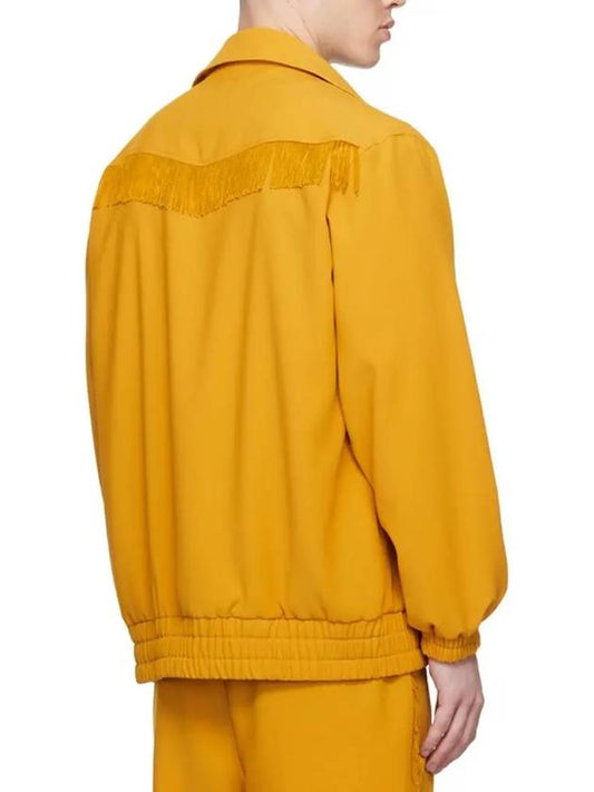 Fringe Track Jacket OT198 YELLOW - NEEDLES - BALAAN 2