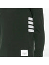 4 Bar Jersey Stretch Wool Knit Top Green - THOM BROWNE - BALAAN 6