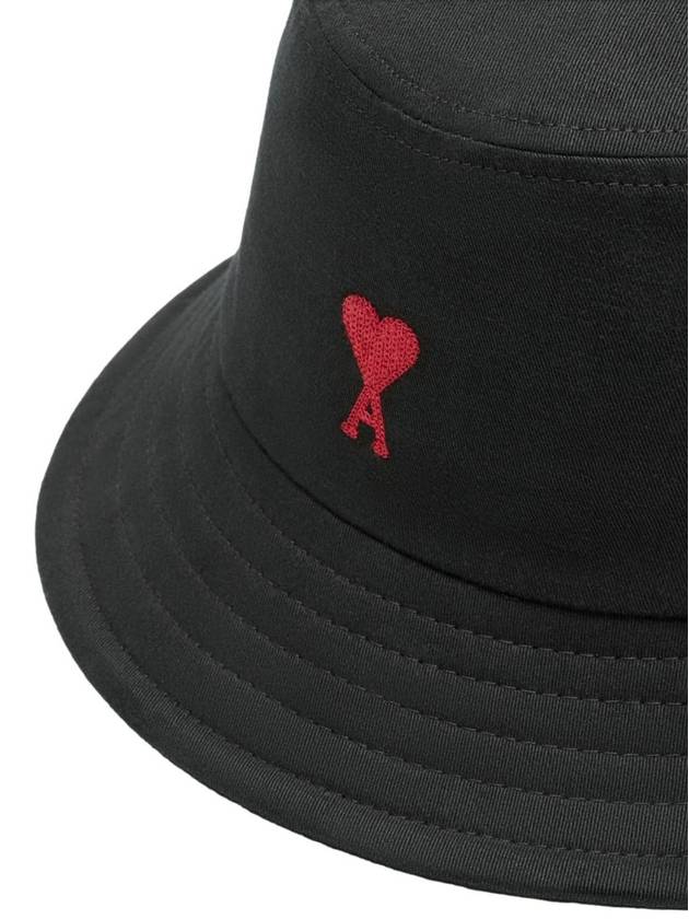 De Coeur Bucket Hat Black - AMI - BALAAN 4