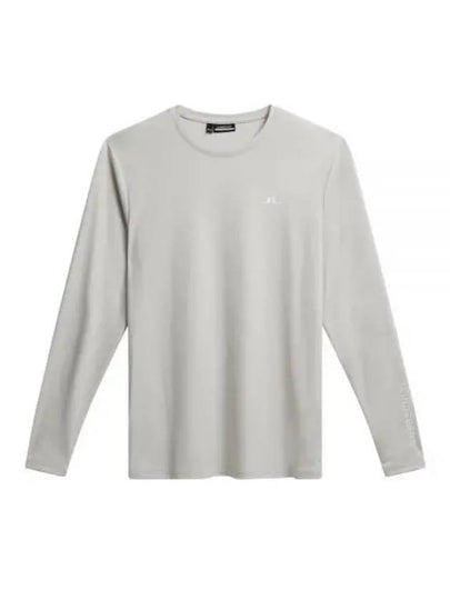 Elion Logo Long Sleeve T-Shirt Moonbeam - J.LINDEBERG - BALAAN 2