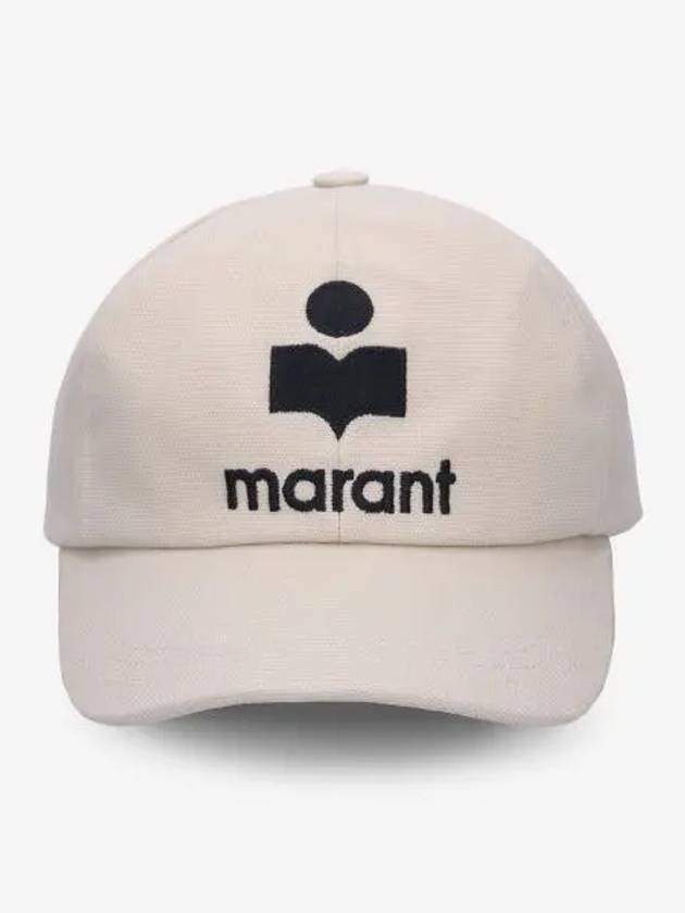 Tyron Logo Ball Cap Ecru - ISABEL MARANT - BALAAN 2