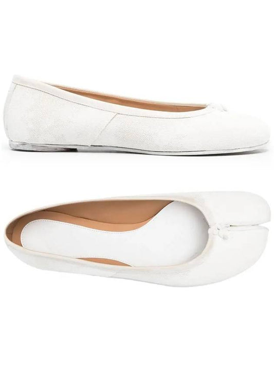 Tabi Flat Shoes White - MAISON MARGIELA - BALAAN 2
