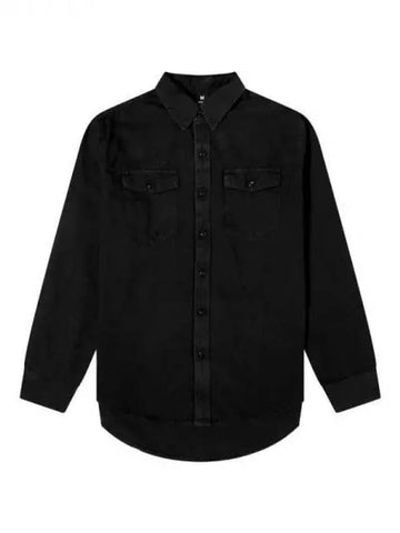 Chest flap pocket denim shirt 271906 - WARDROBE.NYC - BALAAN 1