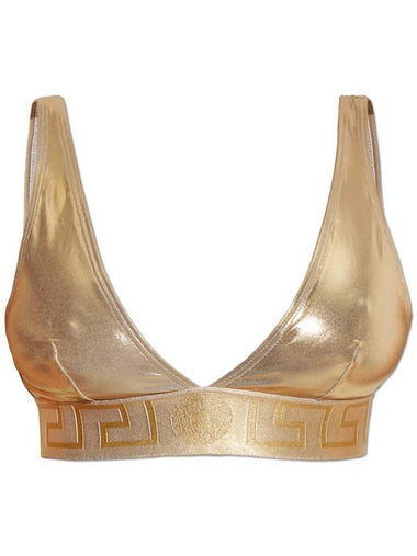 Versace Bikini Top, Women's, Gold - VERSACE - BALAAN 1