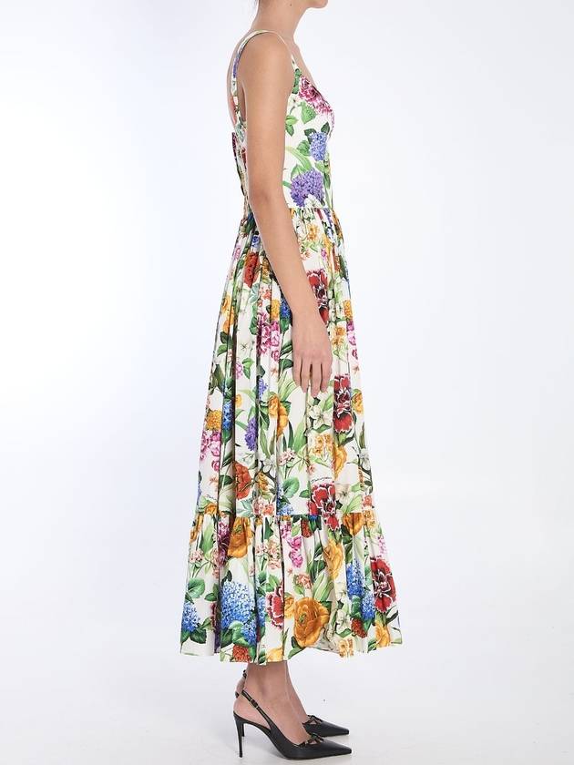 Floral midi dress - DOLCE&GABBANA - BALAAN 3