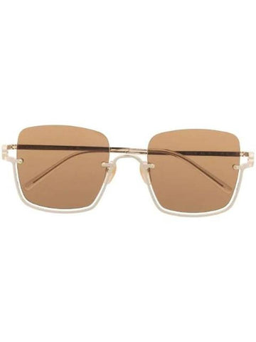 Eyewear Logo Sunglasses Brown - GUCCI - BALAAN 1