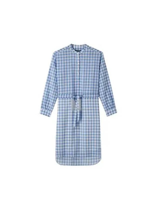 Josephine Midi Dress Blue - A.P.C. - BALAAN 2