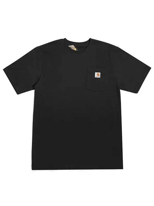 K87 Black Men s Short Sleeve T Shirt - CARHARTT - BALAAN 2