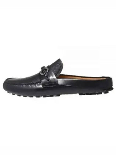 SALVATORE Ferragamo 759947 021169 Gancini Moccasin Driver Mule 672506 - SALVATORE FERRAGAMO - BALAAN 1