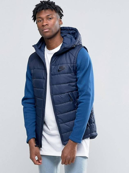 Advance 15 Authentic Hooded Jacket Navy - NIKE - BALAAN 2