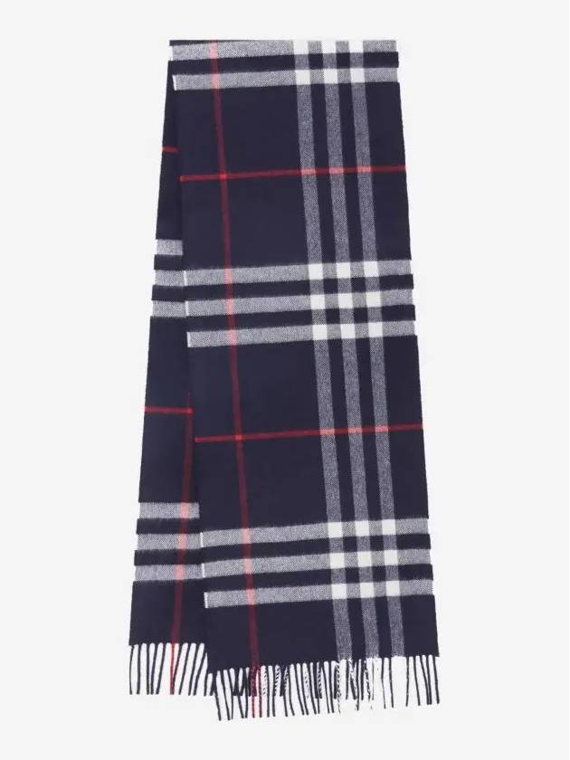 Classic Check Cashmere Scarf Grey - BURBERRY - BALAAN 2