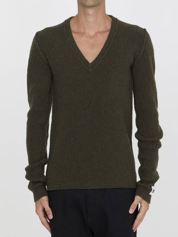 Deep V-neck sweater - DOLCE&GABBANA - BALAAN 1