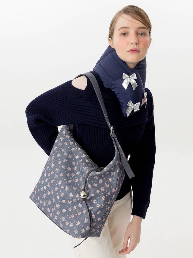 Fudge Shoulder Bag Blooming Blue - HOLLY LOVES LOVE - BALAAN 1