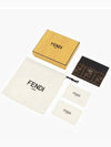 FF Logo Card Wallet Brown - FENDI - BALAAN 5