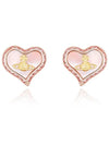 Petra Stud Earrings Rose Pink - VIVIENNE WESTWOOD - BALAAN 4