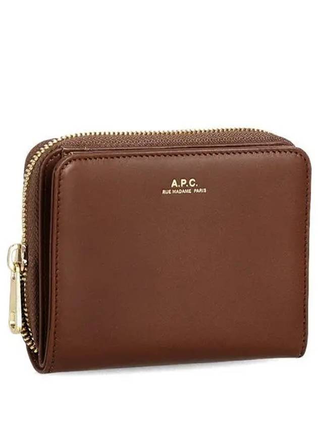 Emmanuel Compact Half Wallet Brown - A.P.C. - BALAAN 2