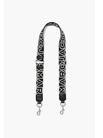 Outline Logo Thin Strap BlackSilver MBAAM24005BKX - MARC JACOBS - BALAAN 1