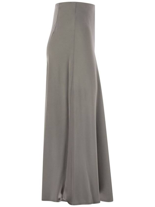 Satin effect long skirt - HERNO - BALAAN 3