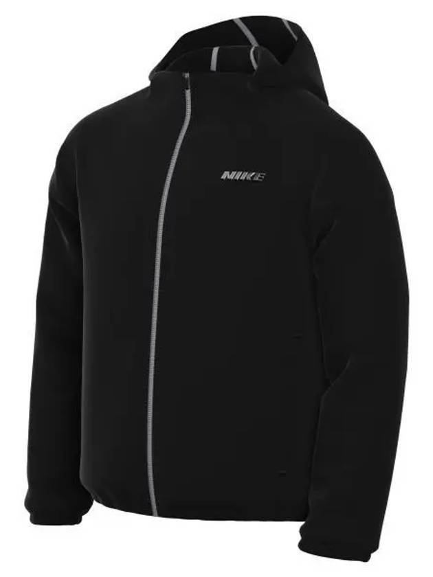 Form Dri Fit Versatile Zip-Up Hoodie Black - NIKE - BALAAN 1