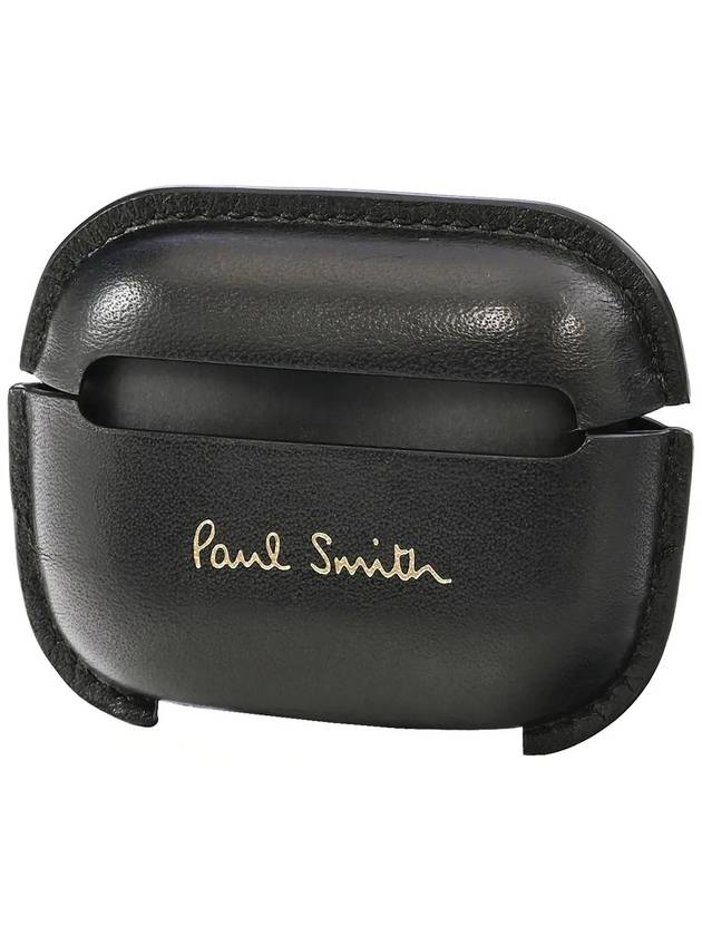 Logo Airpods Pro 2 Case Black - PAUL SMITH - BALAAN 2