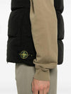 High Neck Padded Vest Black - STONE ISLAND - BALAAN 5