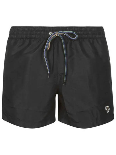 Men's Zebra Logo Swim Shorts Black - PAUL SMITH - BALAAN 2