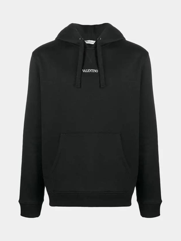 Logo Hoodie Black - VALENTINO - BALAAN 2