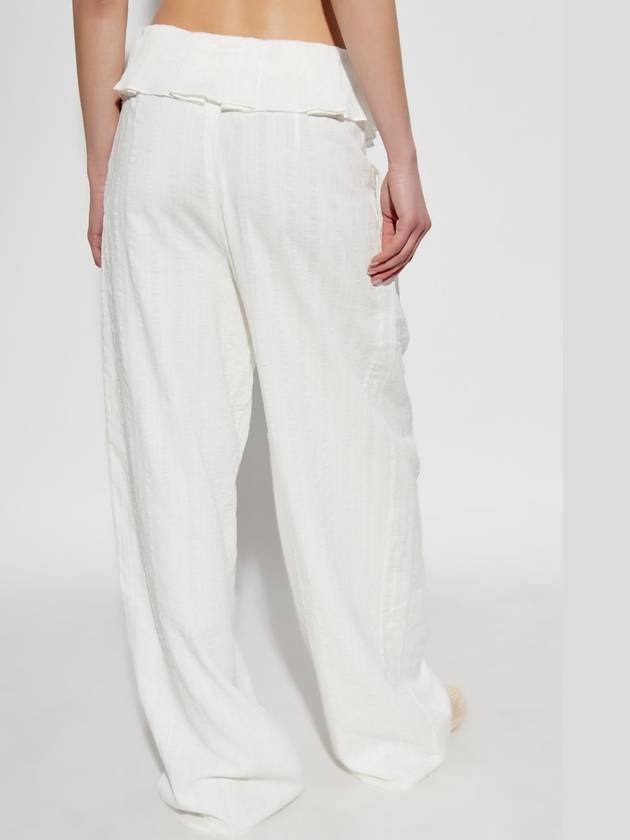 Cult Gaia Trousers Sisley, Women's, White - CULT GAIA - BALAAN 4