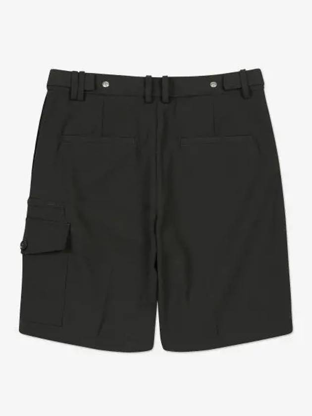 Helmut Lang Wide Cargo Shorts Pants Burnt Olive N02HM203AP0 - HELMUT LANG - BALAAN 1