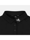 Drew Cut-out Poly Long Sleeve T-Shirt DF41LT03BLACK - DRUH GOLF - BALAAN 3