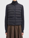 wool zip up cardigan padding 9B00006 M1131 999 - MONCLER - BALAAN 3