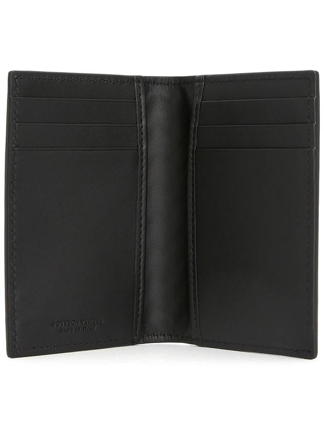 Intrecciato Card Wallet Black - BOTTEGA VENETA - BALAAN 5