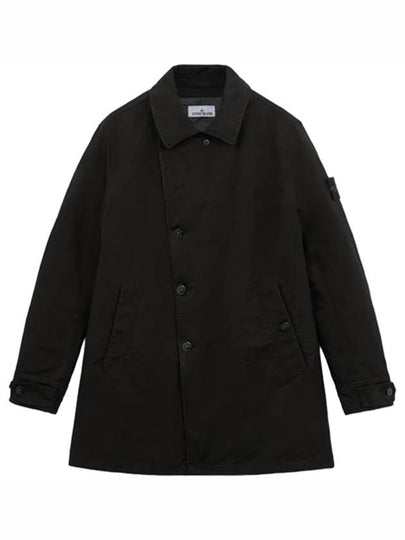 David TC Padding Jacket Black - STONE ISLAND - BALAAN 2