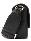 Greenwich Small Saffiano Leather Sling Cross Bag Black - MICHAEL KORS - BALAAN 4