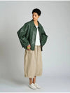 Coated Volume Jacket Dark Green - ATHPLATFORM - BALAAN 2