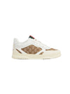 Men's Reweb Original GG Canvas Low Top Sneakers Beige White - GUCCI - BALAAN 1