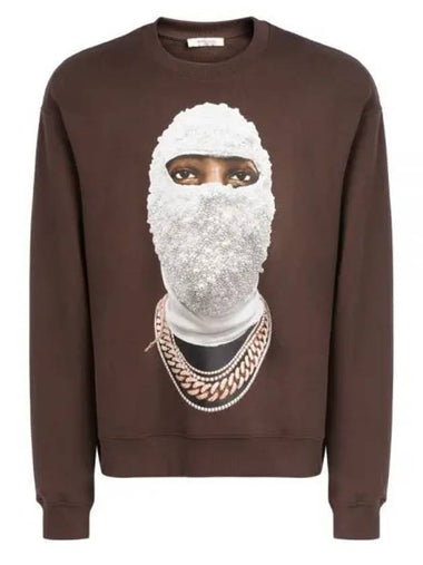 NUW22225 174 Mask Face Print Sweatshirt - IH NOM UH NIT - BALAAN 1