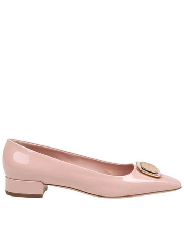 Salvatore Ferragamo Patent Leather Ballerina - SALVATORE FERRAGAMO - BALAAN 1